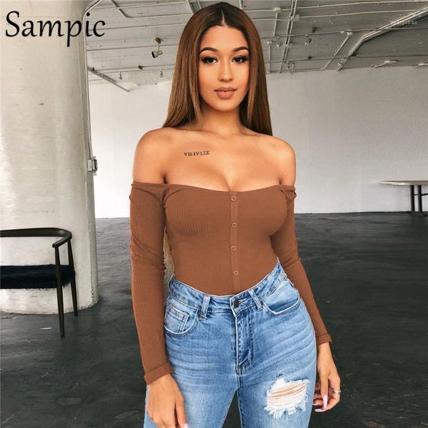 sampic woman casual high waist off shoulder skinny bodysuit long sleeve button party club bodysuit autumn 20211, Black;white
sampic woman casual high waist off shoulder skinny bodysuit long sleeve button party club bodysuit autumn 20211, Black;white