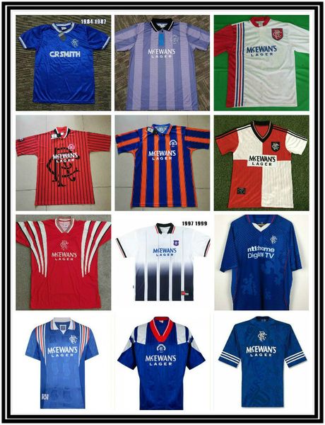87 90 92 94 96 97 99 01 glasgow rangers retro soccer jerseys blue away white gascoigne laudrup soccer shirts mccoist football kits uniforms, Black;yellow
87 90 92 94 96 97 99 01 glasgow rangers retro soccer jerseys blue away white gascoigne laudrup soccer shirts mccoist football kits uniforms, Black;yellow