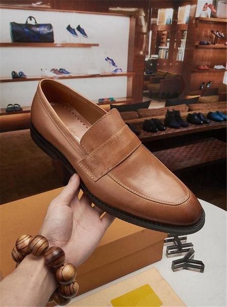 2021 genuine leather mens dress shoe oxford shoes for men formal wedding shoes luxury brands business crocodiles shoes sapato social, Black
2021 genuine leather mens dress shoe oxford shoes for men formal wedding shoes luxury brands business crocodiles shoes sapato social, Black