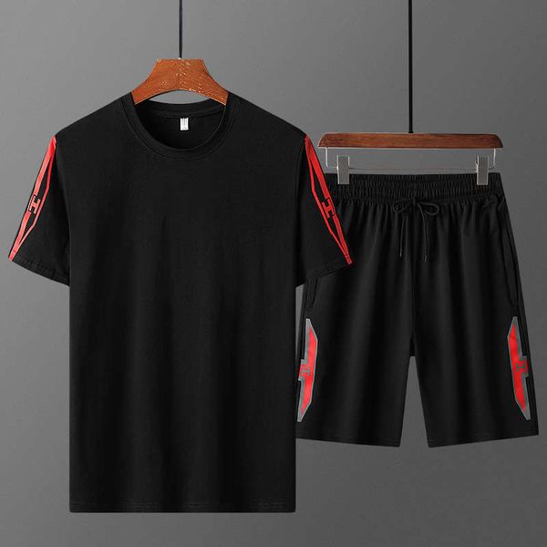 sports suit summer fitness short sleeve t-shirt men's quick dry clothes running loose casual sportswear large, Gray
sports suit summer fitness short sleeve t-shirt men's quick dry clothes running loose casual sportswear large, Gray
