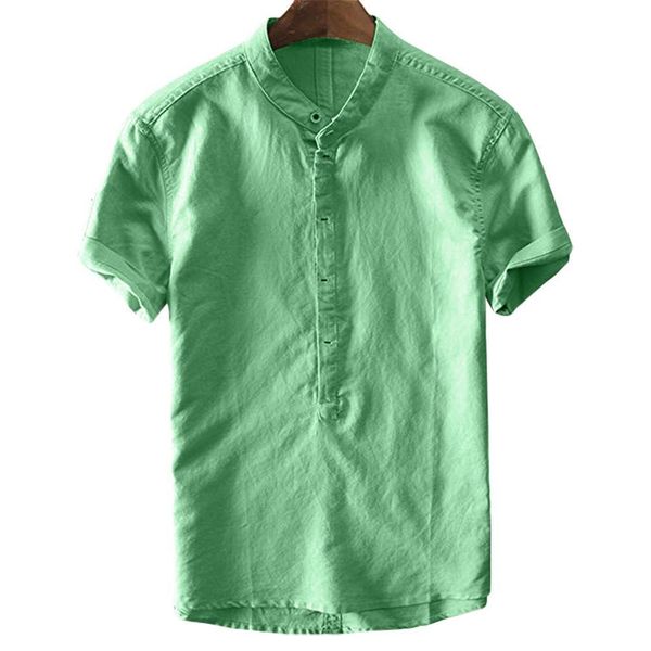 cotton linen shirt men 2020 summer short sleeve henley shirt chemise homme casual slim fit o neck beach dress shirts camisa 3xl, White;black
cotton linen shirt men 2020 summer short sleeve henley shirt chemise homme casual slim fit o neck beach dress shirts camisa 3xl, White;black