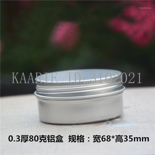 80g refillable box empty round aluminum metal tin bottle with lids,80ml cosmetic cream box diy aluminum jar 68*35mm1
80g refillable box empty round aluminum metal tin bottle with lids,80ml cosmetic cream box diy aluminum jar 68*35mm1