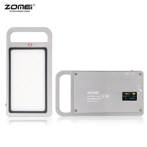 lighting & studio accessories zomei handheld mini led video light camera fill 3000-6500k 96led builtin battery for dslr livestream vlog
lighting & studio accessories zomei handheld mini led video light camera fill 3000-6500k 96led builtin battery for dslr livestream vlog