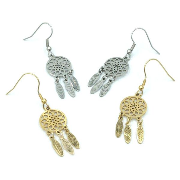 new fashion lady dreamcatcher pendant stud earrings statement bohemian stainless steel kawaii golden jewelry gifts for women, Silver
new fashion lady dreamcatcher pendant stud earrings statement bohemian stainless steel kawaii golden jewelry gifts for women, Silver