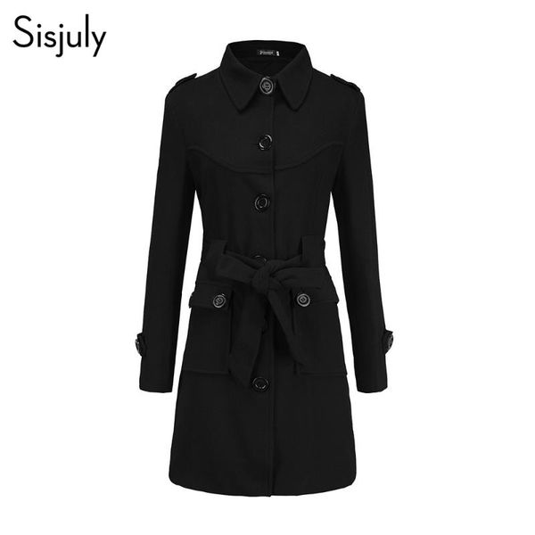 sisjuly button trench women coat winter single breasted elegant black coat 2020 autumn fashion stylish fall girl outerwear, Tan;black
sisjuly button trench women coat winter single breasted elegant black coat 2020 autumn fashion stylish fall girl outerwear, Tan;black