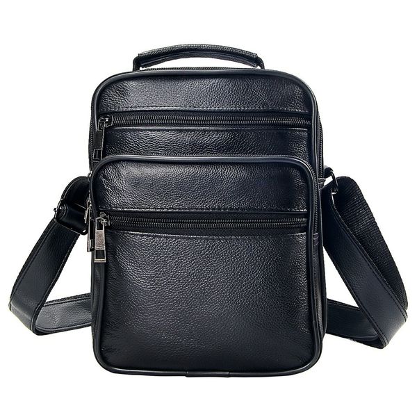 genuine leather men messenger bags single shoulder bag crossbody pack black handbag multi-functional portable bags male bolsa c0125
genuine leather men messenger bags single shoulder bag crossbody pack black handbag multi-functional portable bags male bolsa c0125