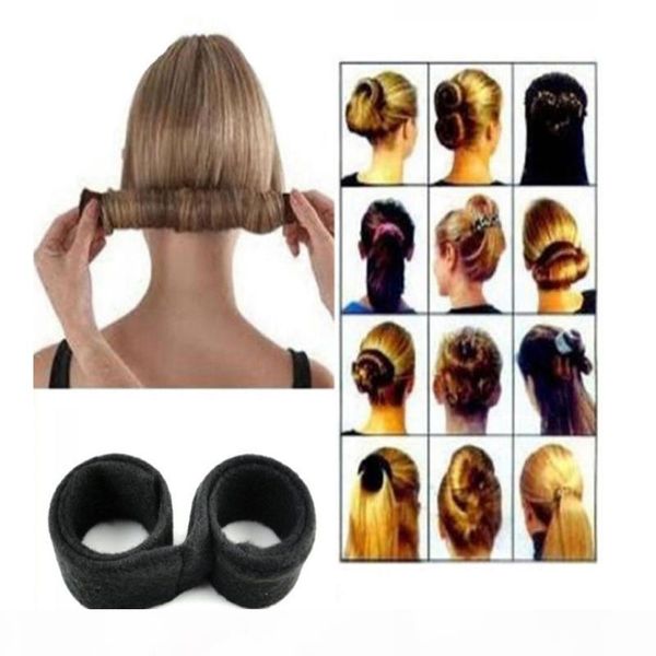 women twist hair bun maker donut styling braid holder accessory tool perfect, Black;brown
women twist hair bun maker donut styling braid holder accessory tool perfect, Black;brown