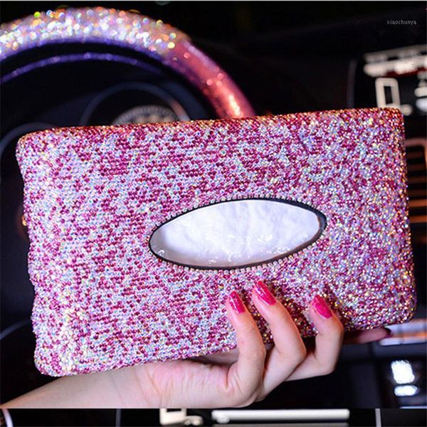 beautiful women lady car tissue box with glitter crystals sun visor hanging type tissue storage box pink gold white purple1
beautiful women lady car tissue box with glitter crystals sun visor hanging type tissue storage box pink gold white purple1