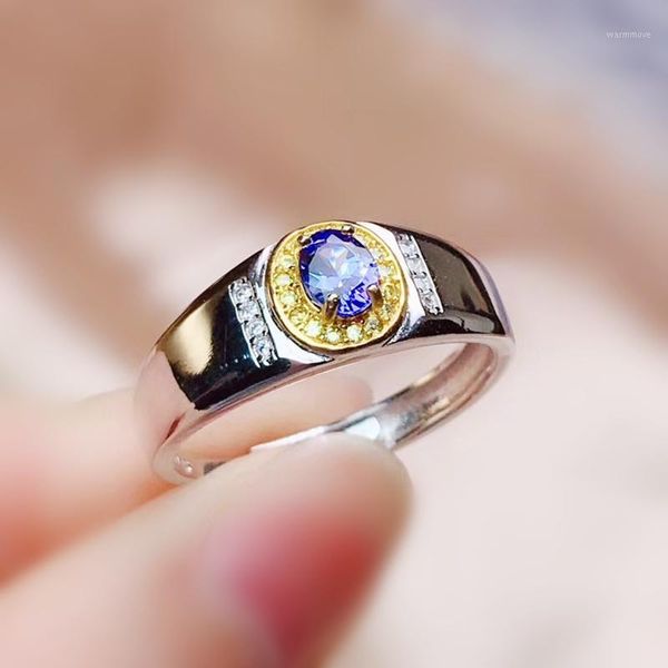 per jewelry men ring natural real tanzanite ring 925 sterling silver 4*6mm 0.6ct gemstone for men or women r201771, Golden;silver
per jewelry men ring natural real tanzanite ring 925 sterling silver 4*6mm 0.6ct gemstone for men or women r201771, Golden;silver