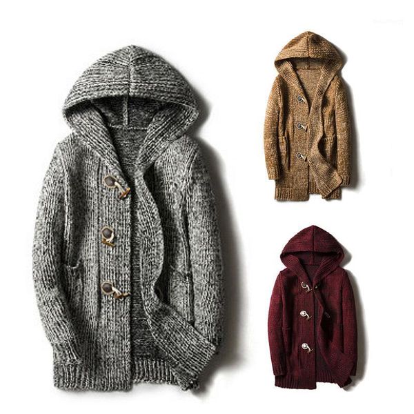 horn button sweaters men 2020 new autumn warm mens sweater solid hoodies casual winter clothing slim long sleeve big pocket coat1, White;black
horn button sweaters men 2020 new autumn warm mens sweater solid hoodies casual winter clothing slim long sleeve big pocket coat1, White;black