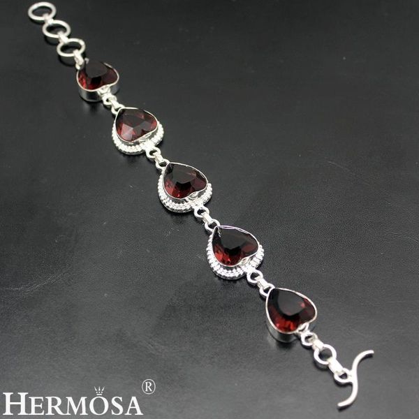 link, chain hermosa jewelry classic fashion heart silver color bracelets 8 inch adjustable hm872, Black
link, chain hermosa jewelry classic fashion heart silver color bracelets 8 inch adjustable hm872, Black
