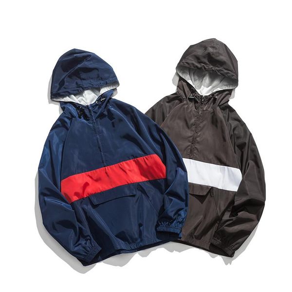 men's jackets autumn/winter original collection matching hooded rainproof and windproof for men, Black;brown
men's jackets autumn/winter original collection matching hooded rainproof and windproof for men, Black;brown