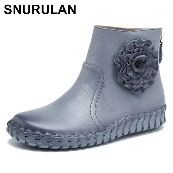 snurulan genuine leather flowers hand sewing shoes 2020 autumn fashion soft casual flat ankle boots zipper women short boots1, Black
snurulan genuine leather flowers hand sewing shoes 2020 autumn fashion soft casual flat ankle boots zipper women short boots1, Black