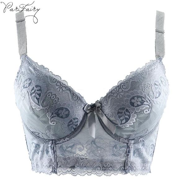 pairfairy fashion super push up soutien gorge lace longlined bras adjustable straps soft padded underwear women 3/4 cup bras, Red;black
pairfairy fashion super push up soutien gorge lace longlined bras adjustable straps soft padded underwear women 3/4 cup bras, Red;black