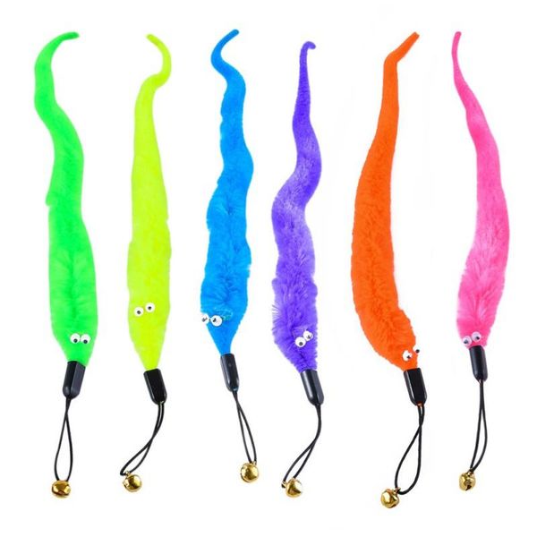 cat toys 5pcs pet catcher toy teaser replacement of worms with bell for interactive and kitten wands
cat toys 5pcs pet catcher toy teaser replacement of worms with bell for interactive and kitten wands
