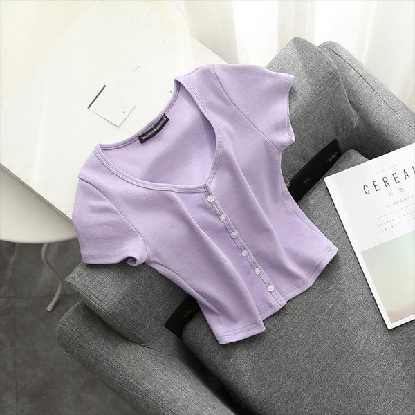 slim girls soft knitted bomb short blouses 2020 summer fashion ladies elegant button knitwear female shirts women chic, White
slim girls soft knitted bomb short blouses 2020 summer fashion ladies elegant button knitwear female shirts women chic, White