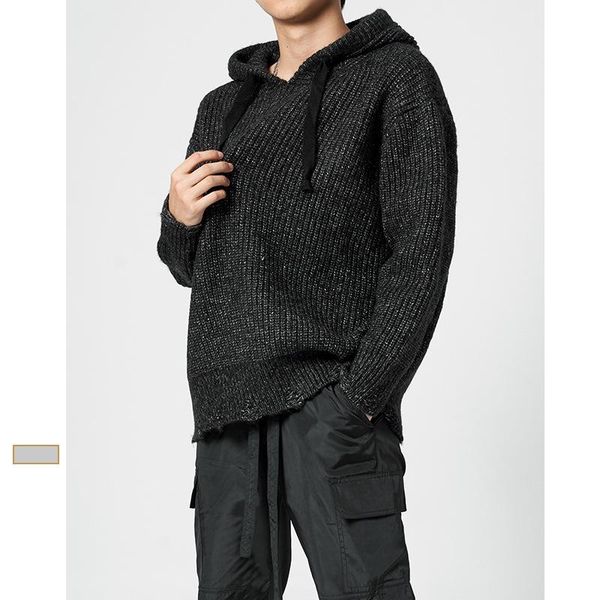 fall winter knitted sweater men korean style ins loose pullover cashmere warm fashion casual hooded long-sleeved trendy, White;black
fall winter knitted sweater men korean style ins loose pullover cashmere warm fashion casual hooded long-sleeved trendy, White;black