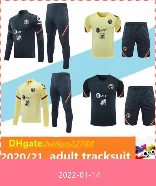 2021 mexico club america 3/4 tracksuit soccer jerseys, training suit 20 21 ciovanny g. dos santos r.sambueza p.aguilar football sportswear s, Black;yellow
2021 mexico club america 3/4 tracksuit soccer jerseys, training suit 20 21 ciovanny g. dos santos r.sambueza p.aguilar football sportswear s, Black;yellow