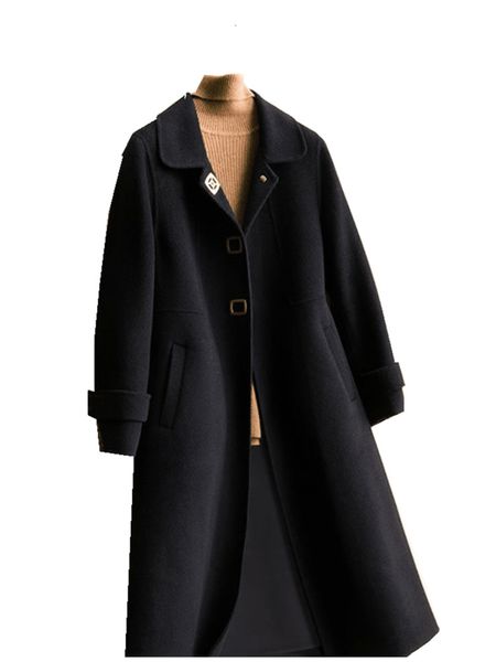 2021 new dy005 # women's wool coat fall and winter long mid-length step for selling hepburn solid-colored 801x, Black
2021 new dy005 # women's wool coat fall and winter long mid-length step for selling hepburn solid-colored 801x, Black
