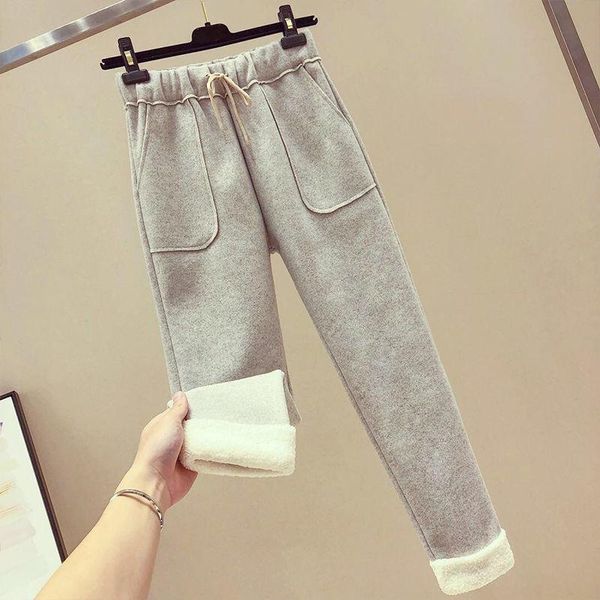 women's pants & capris woolen thermal snow warm winter wear 2021 korean style high waist casual wide leg, Black;white
women's pants & capris woolen thermal snow warm winter wear 2021 korean style high waist casual wide leg, Black;white