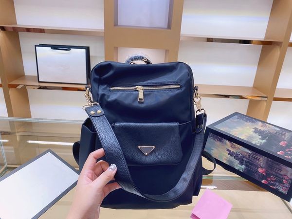 designer backpack style 20fw new texture bag fashion matching nylon backpack school bag black wf2012023
designer backpack style 20fw new texture bag fashion matching nylon backpack school bag black wf2012023