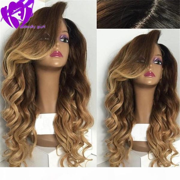 13x4 1b 613 blonde ombre color brazilian wavy wig with bangs pre plucked glueless synthetic hd lace frontal wigs for black women
13x4 1b 613 blonde ombre color brazilian wavy wig with bangs pre plucked glueless synthetic hd lace frontal wigs for black women