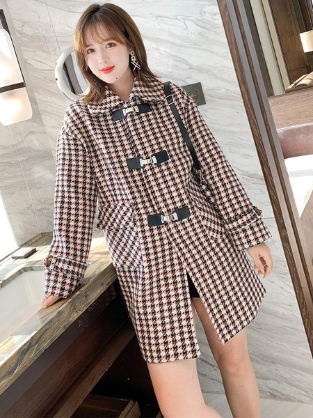 women's tracksuits fashion plover case leather buckle loop in long cloth coat with bag ladies winter plus sizes large size, Gray
women's tracksuits fashion plover case leather buckle loop in long cloth coat with bag ladies winter plus sizes large size, Gray