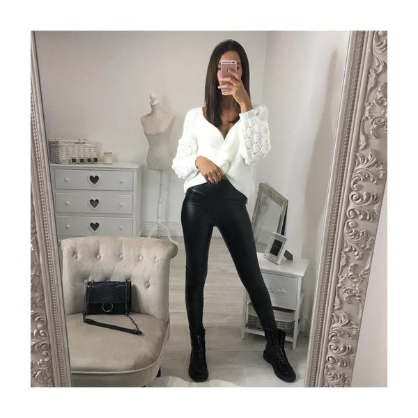 womens plain casual skinny high waist pu leather pencil pants trousers leggings ladies casual bottoms party travel pants, Black;white
womens plain casual skinny high waist pu leather pencil pants trousers leggings ladies casual bottoms party travel pants, Black;white