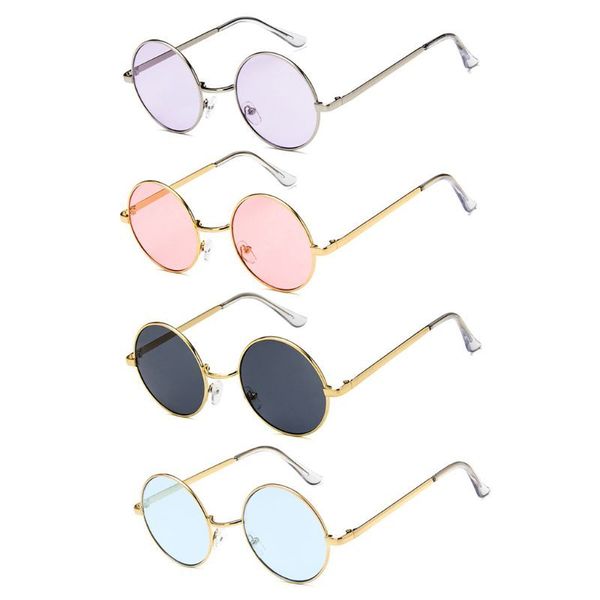 stylish round metal frame retro sun pink alloy mirror men women fashion eyewear protector glasses 4 styles
stylish round metal frame retro sun pink alloy mirror men women fashion eyewear protector glasses 4 styles