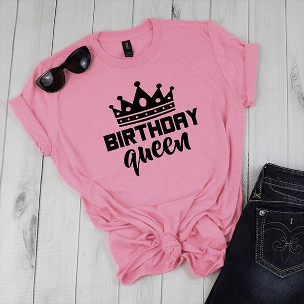 birthday queen letter print women short sleeve t shirt cotton graphic tee oversized birthday party t shirt for girls, White
birthday queen letter print women short sleeve t shirt cotton graphic tee oversized birthday party t shirt for girls, White