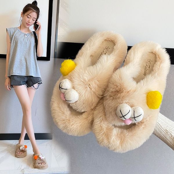 women winter cartoon fur slippers ladies plush flat slipper woman warm indoor comfort shoes female casual platform footwear 2020 x1020, Black
women winter cartoon fur slippers ladies plush flat slipper woman warm indoor comfort shoes female casual platform footwear 2020 x1020, Black