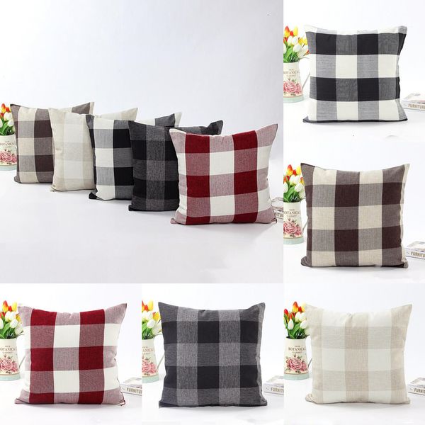 classic large lattice pillowcase natural linen decorative pillow case living room bed office cushion cover 45*45cm 6 nzwda
classic large lattice pillowcase natural linen decorative pillow case living room bed office cushion cover 45*45cm 6 nzwda
