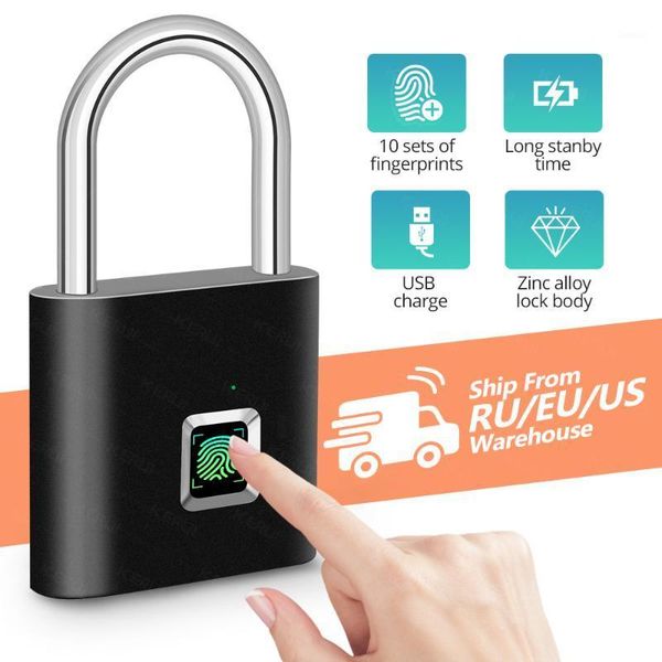smart lock kerui fingerprint padlock thumbprint door padlocks portable anti-theft for bag drawer suitcase1
smart lock kerui fingerprint padlock thumbprint door padlocks portable anti-theft for bag drawer suitcase1