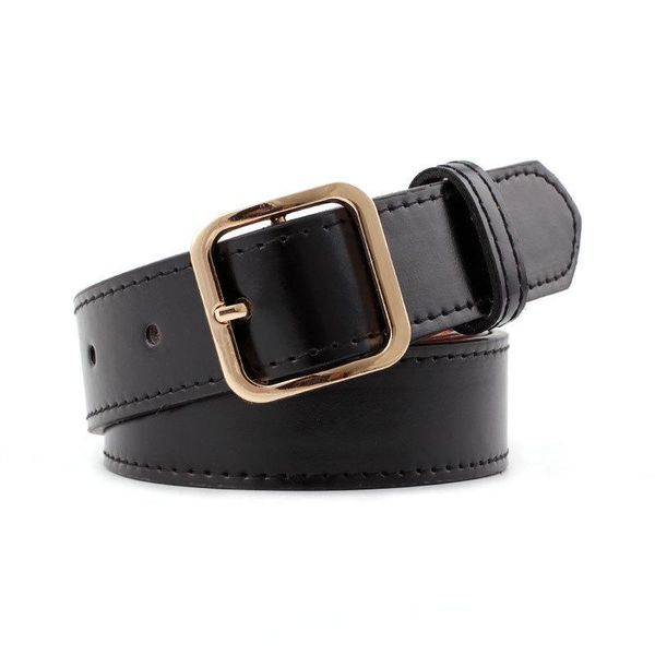 huobao square pin buckles belt female deduction side gold buckle jeans wild belts for women fashion students simple, Black;brown
huobao square pin buckles belt female deduction side gold buckle jeans wild belts for women fashion students simple, Black;brown