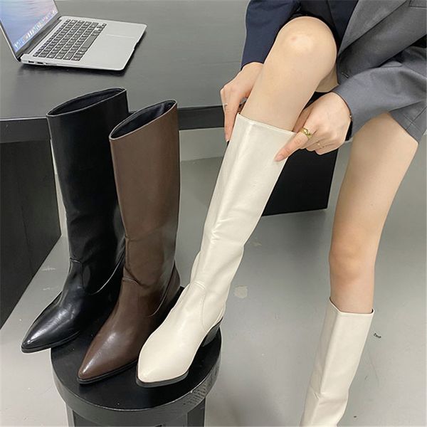 2021 high winter knee luxury flatfoot long knight shoes to female toe boots for woman 5tpt, Black
2021 high winter knee luxury flatfoot long knight shoes to female toe boots for woman 5tpt, Black