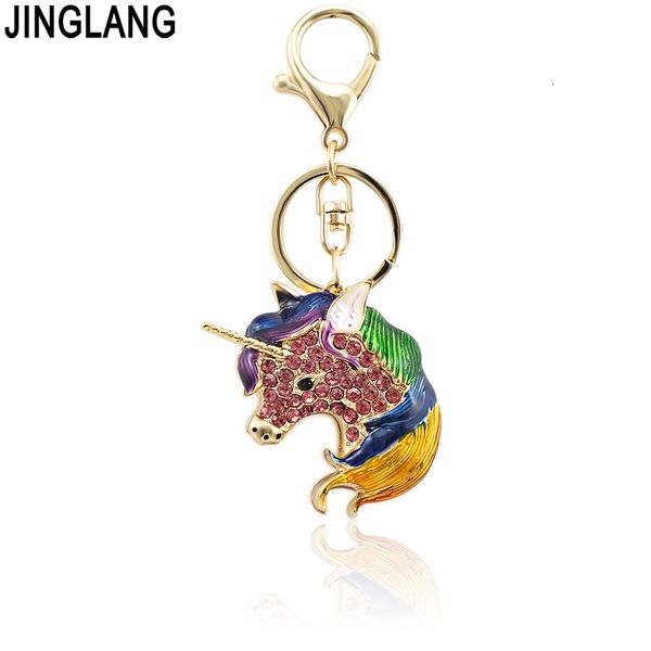 rings jinglang cute unicorn holder crystal key chains women rhinestone purse bag buckle pendant for car keychains, Silver
rings jinglang cute unicorn holder crystal key chains women rhinestone purse bag buckle pendant for car keychains, Silver
