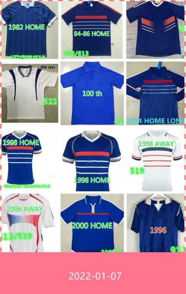 1998 retro version fra nce soccer jersey 96 98 02 04 06 zidane henry maillot de foot shirt 2000 home trezeguet football uniform, Black;yellow
1998 retro version fra nce soccer jersey 96 98 02 04 06 zidane henry maillot de foot shirt 2000 home trezeguet football uniform, Black;yellow