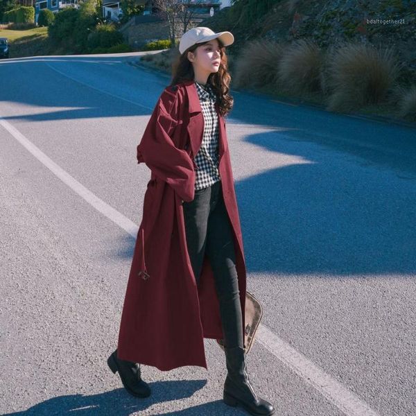 women's trench coats chic-long-trench-coat-women-2021-spring-wine-red-windbreaker-loose-coats-double-breasted-sashes-trenchs-female dus, Tan;black
women's trench coats chic-long-trench-coat-women-2021-spring-wine-red-windbreaker-loose-coats-double-breasted-sashes-trenchs-female dus, Tan;black