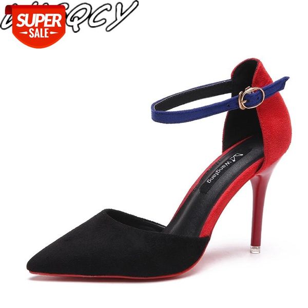 2020brand women pumps high heels shoes retro velvet thin heels pumps spring ankle strap pointed toe party shoes zapatos de mujer #v88j, Black
2020brand women pumps high heels shoes retro velvet thin heels pumps spring ankle strap pointed toe party shoes zapatos de mujer #v88j, Black