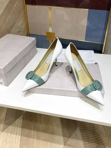 dress shoes spring and summer fashion trend temperament color matching round buckle fine heels professional comfort shallow mouth high, Black
dress shoes spring and summer fashion trend temperament color matching round buckle fine heels professional comfort shallow mouth high, Black