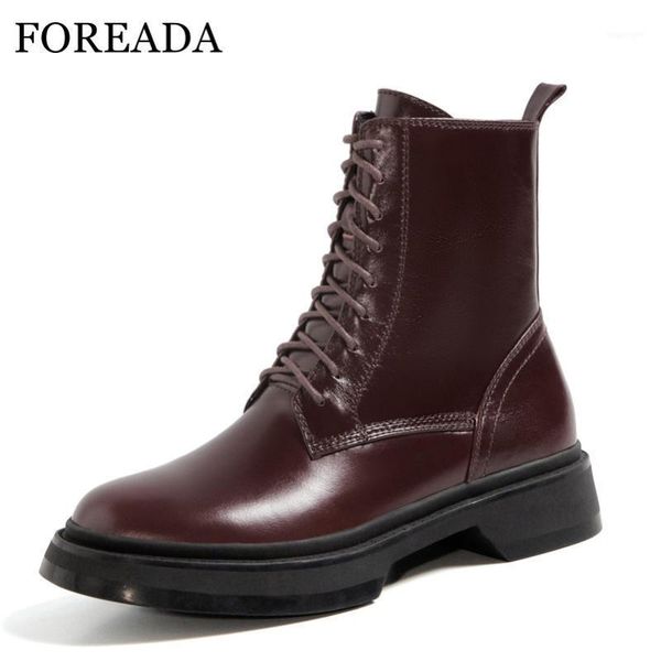 boots foreada flat platform motorcycle real leather mid calf lace up shoes zip female autumn winter black brown 401
boots foreada flat platform motorcycle real leather mid calf lace up shoes zip female autumn winter black brown 401