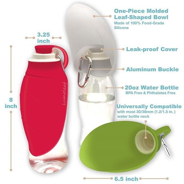 walking, 580ml dog pet bottle water for dispenser feeder container portable with drinking cup bowl outdoor hiking, trave
walking, 580ml dog pet bottle water for dispenser feeder container portable with drinking cup bowl outdoor hiking, trave