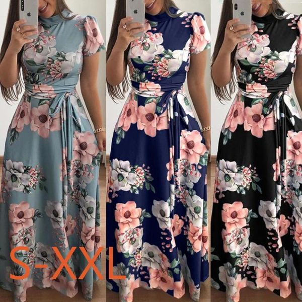 yiwa women summer casual muslim style flower printing elegant bandage long dress for party wedding beach clothing1, White;black
yiwa women summer casual muslim style flower printing elegant bandage long dress for party wedding beach clothing1, White;black
