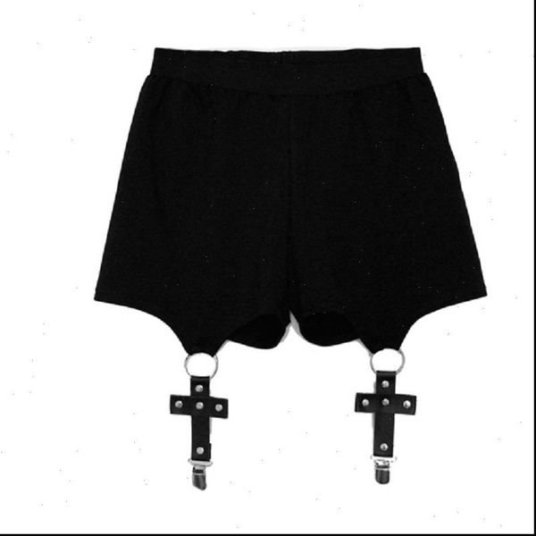summer punk gothic shorts women cross ring short pants summer fashion black shorts feminino drop shipping, White;black
summer punk gothic shorts women cross ring short pants summer fashion black shorts feminino drop shipping, White;black