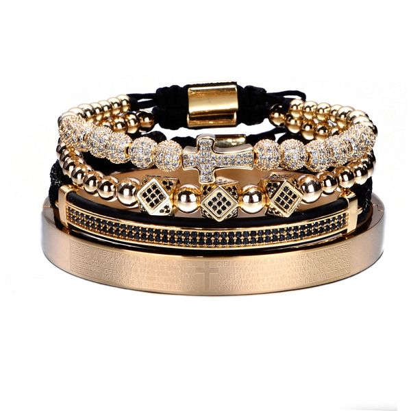 men steel carving spanish scripture bangle micro zircon cross bracelet pulseira bileklik luxury handmade jewelry, Golden;silver
men steel carving spanish scripture bangle micro zircon cross bracelet pulseira bileklik luxury handmade jewelry, Golden;silver