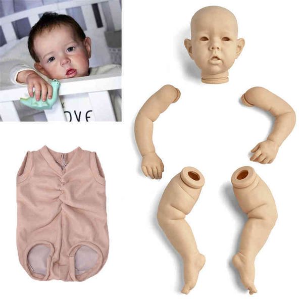 18 inch and 45 cm doll white lime reality newborn kit, body fabric, baby parts bounce, unpainted kit
18 inch and 45 cm doll white lime reality newborn kit, body fabric, baby parts bounce, unpainted kit