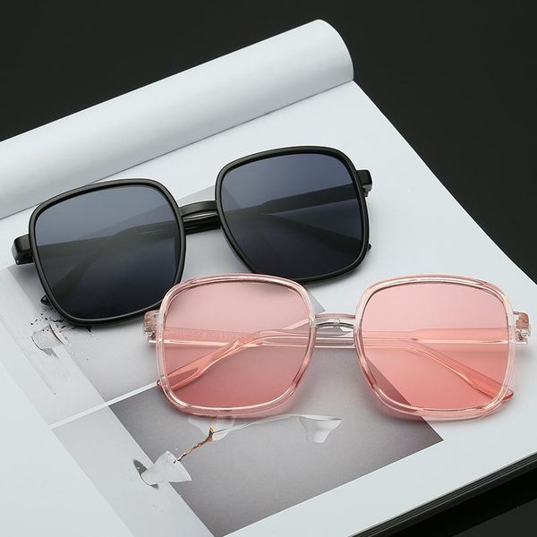 sunglasses square large frame transparent men and women small fresh trend plain thin face flat glasses, White;black
sunglasses square large frame transparent men and women small fresh trend plain thin face flat glasses, White;black