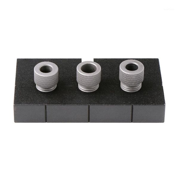 newly 3-in-1 woodworking doweling jig kit adjustable drilling guide puncher locator with drill bits carpentry tools xsd81 
newly 3-in-1 woodworking doweling jig kit adjustable drilling guide puncher locator with drill bits carpentry tools xsd81