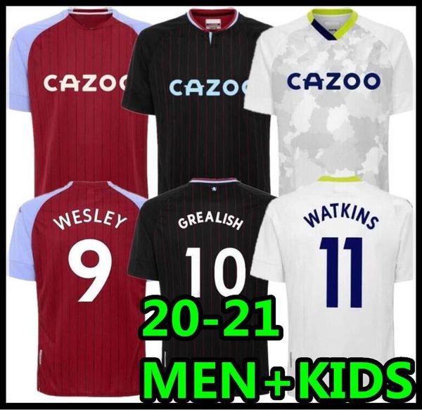 20 21 aston villa soccer jerseys grealish m. trezeguet wesley el ghazi hourihane douglas mcginn barkley watkins 2020 2021 man + kids, Black;yellow
20 21 aston villa soccer jerseys grealish m. trezeguet wesley el ghazi hourihane douglas mcginn barkley watkins 2020 2021 man + kids, Black;yellow
