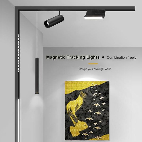 (n series) 1m suspended surface mounted magnetic track lights aluminum channel holder
(n series) 1m suspended surface mounted magnetic track lights aluminum channel holder